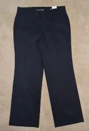 New Womens Dockers Pants 6P Blue Cotton Stretch Khakis