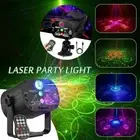240 Patterns Light Effect RGB LED Laser Projector Disco Party Stage Lightin K8S5