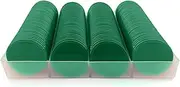 Gaming Chips 160Pcs Plastic Poker Chip No Digital Denomination Chip Printing for Gaming Tokens Plastic Coins Blank Poker Chips Tags/Lables Chips Ahoy (Size : Green)