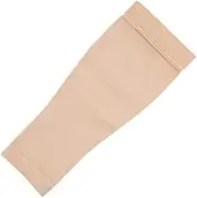 [FARUTA] 1 Pair Compression Leg Sleeve Non Slip Knee Long Sleeve Leggings for Shin Splints Running Travel for Men Women Size XXL Black(Beige,Medium)