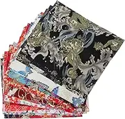 COHEALI Cotton Patchwork Fabric Quilting Cloth Sheets for DIY Sewing 30 Pieces Square Craft Cloth Materials Japanese Craft Cloth 20 * 25cm