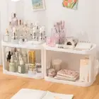 Towel Storage Rack Load-bearing Shelf Desktop Double-layer Shelf for Organizing