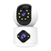 Y6204 4MP Zoom HD Indoor Waterproof Smart WiFi Camera, Specification:AU Plug(Whi