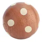 Mushroom LED Table Lamp Wooden Warm Light Stepless Dimming Rechargeable Bedside