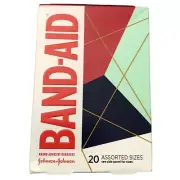 Band-Aid Adhesive Bandages-20ct Assorted Sizes / Box (1)