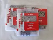 New! 3 Pck SRAM PC-830 8 Speed Road Bike Chain w/Powerlink 114