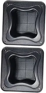 COOPHYA 2pcs Speaker Side Replacement Handles Heavy Duty Plastic for Speaker Box and Amplifier Easy Installation Convenient Design for Musicians and Djs Sturdy Audio Handle Accessories