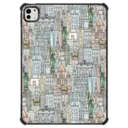 iPad Pro 11-inch (M4) iPad Impact Case New York watercolou