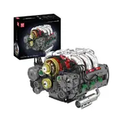 Mould King 10181 Motorised Flat-6 Engine Building Set - 2,375 Pcs