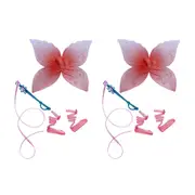 2x 4pc Kruselings Vera Magic Tool Set Fun Play Toy Fairy Accessory For Dolls 3y+