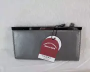Silver Women's Wallet Billfold W/ RFID Safe Keeper New