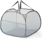 Thickened Laundry Basket Collapsible Laundry Hamper Large 90L Mesh Laundry Hampe