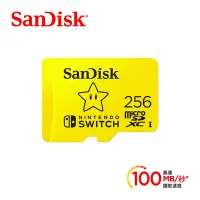 在飛比找Yahoo奇摩購物中心優惠-SanDisk microSD Nintendo Switc