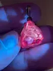 29 ct. Large Myanmar Spinel Unpolished set in Sterling Silver pendant H121