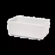 Oneida F1400000905 Tundra Bone White 4.75"x3.25" Porcelain Sugar Packet Holder