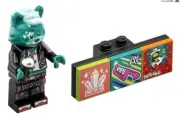 Lego Puppy Singer 43108 Bandmates Series 2 Vidiyo Minifigure new in bag w/ paper