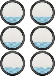 [Kaulolado] 18V ONE + Cordless Pet Stick Vacuum Filter for Ryobi, PCL720, PBLSV716, PBLSV717 Stick Vacuum, Reusable Washable Filters, Compare to Part A32SV720N, 6 Pack