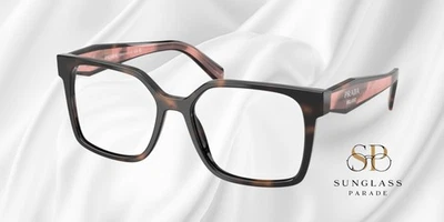 PRADA PR B03V 23A1O1 Mauve Tortoise Demo Lens 54 mm Women's Eyeglasses