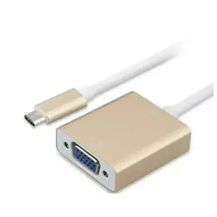 USB3.1Type-C轉vga高清線手機 Macbook轉VGA投屏線 Type-C to vga