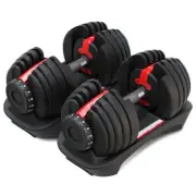 LSG Adjustable Dumbbells 2.5kg-24kg