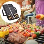 10pcs 2 Prong BBQ Skewers Reusable Barbecue Needle Barbecue Stick Marshmallow