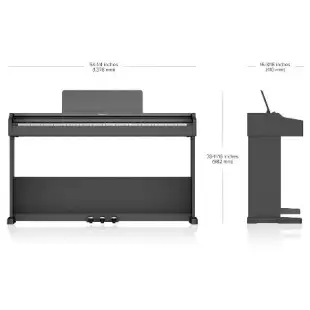 ROLAND 樂蘭 / Digital Piano滑蓋式數位鋼琴 RP107 / 黑色款 / 公司貨保固