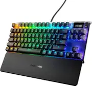 SteelSeries Apex 7 TKL Mechanical Gaming Keyboard with Red Linear Switch