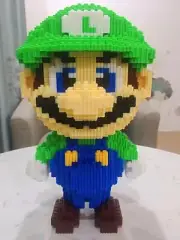 Super Mario Bros Luigi Magic Blocks Set 1690Pcs 3D DIY Building Blocks Game Gift