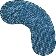 Professional Drywall Sander Discs 20pcs Self-adhesive Replacement Rounds Round Sanding Disc Pad Grit and Flocking Blue for Wood Metal Sanding