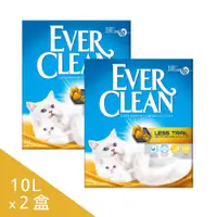 在飛比找PChome24h購物優惠-【2盒】【EverClean 藍鑽】強效凝結除臭貓砂10L(