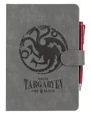 Notebook & pen Game of Thrones House Targaryen A5 dotted gift idea Teen Adults