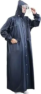 [YEDECOR] Adult Rain Poncho with Hood, Lightweight Reusable Rain Coat Waterproof Rain Gear for Men Women Camping, Hiking, Travel, Outdoors,A-XXL