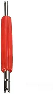FRCOLOR Car Tool Valve Core Wrench Tyre, Tire Valve Stem Removal Tool, Professional Prime Air Condition, Valve Core Removal Tool for Bike Auto Car (Red) Tire Removal Tools