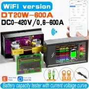 WiFi Battery Capacity Monitor Digital Display DC Current Voltage Power Meter