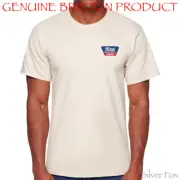 BRIXTON LINWOOD MENS SHORT SLEEVE CREAM TEE T SHIRT BRAND NEW WITH TAGS