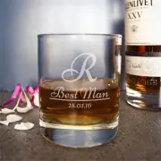 Personalised Best Man Whisky Tumbler