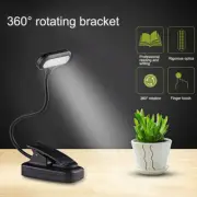 USB Led Adjustable Clip On Lamp Light Charging Eye Protection Desk-Lamp Reading