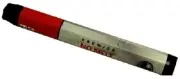 (36) Hanson 10366 Blue 1/2" Hexagon x 4.5" Lumber Marking Crayons