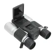 Digital Binoculars with Camera, 2" LCD 12x Magnification 32mm Aperture 5MP Video