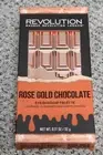 NIB New *MAKEUP REVOLUTION* 16 Shade ROSE GOLD CHOCOLATE Eyeshadow Palette