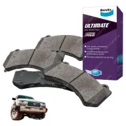 4pcs Bendix Rear Ultimate Brake Pads for Holden Adventra VZ Monaro V2 3.8 5.7