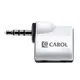 CAROL TRRS 3.5mm 轉接頭 iCT-12 適用麥克風/樂器收音錄至手機【iPhone/iPad/Samsung/Sony/LG適用耳機孔機型】irig