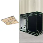 240x120x200CM Green Fingers Grow Tent Light Kit 4500W LED Full Spectrum