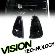For 05/06-10 Dodge Charger Euro Black Clear Turn Signal Parking Corner Lights K2