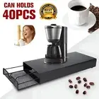 For Nespresso 40 Coffee Capsule Pod Holder Stand Dispenser Rack Storage Capsule
