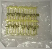 NEW Old Stock Set 24 Vtg Bachman HO Scale Train Railroad Road Signs