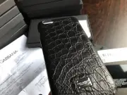 Dolce & Gabbana Apple iPhone 6 / 6s / 7 / 8 Plus Crocodile Cover Black Green NEW