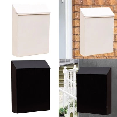 Drop Box with Lock Wall Mounted Mailbox Decorative Large Capacity with Key Wall