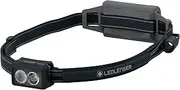 Ledlenser NEO5R LED headlamp Jogging, 600 lumens, Running lamp, Rechargeable, red Rear Light, Reflective Headband, Chest Strap, lamp Head swivelling (Black)