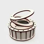 Physics For Children Science Teaching Aids Solar Double Ring DIY Toy Puzzle.